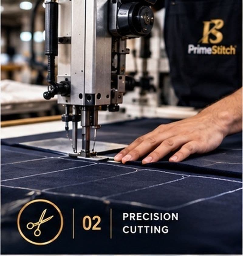 Step 2: Precision cutting